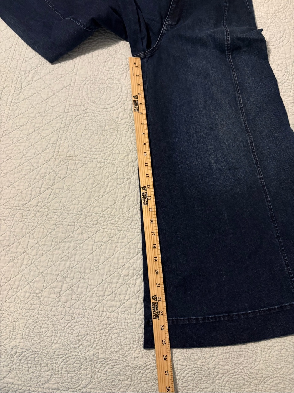 Anthropologie Maeve high rise palazzo jeans. Size 27. - Picture 10 of 12